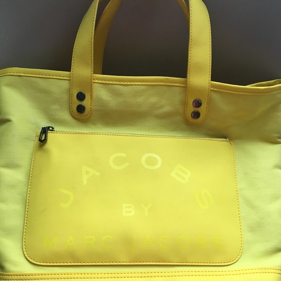 Marc Jacobs Bags Marc Jacobs Yellow Tote Bag Poshmark